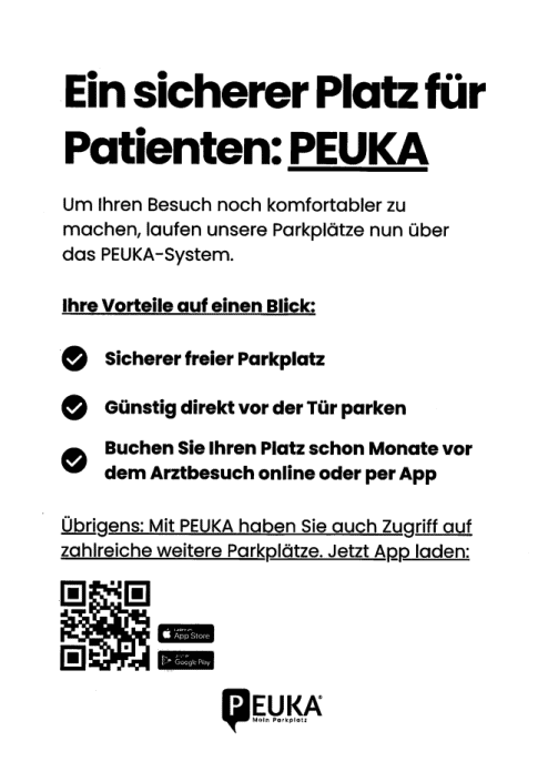 Kostenlose Parkplätze Peuka Parkplätze